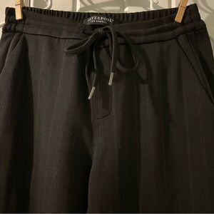 LIVERPOOL pinstripe sweatpants-size 2 26 NWOT